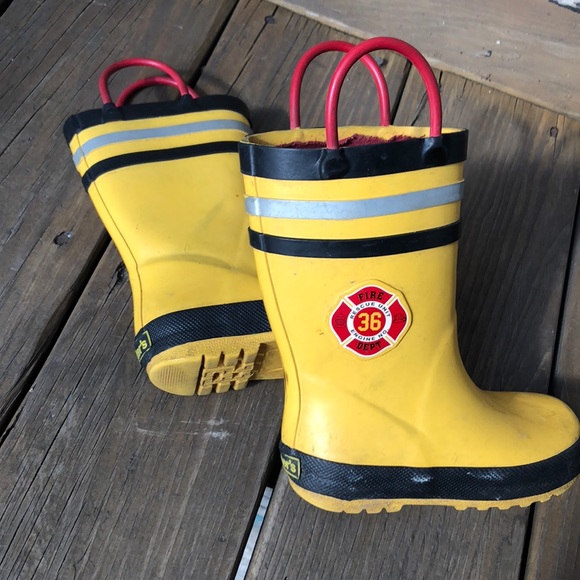 used firefighter boots